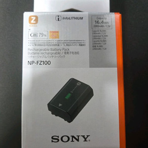 소니배터리 np-fz100 미개봉