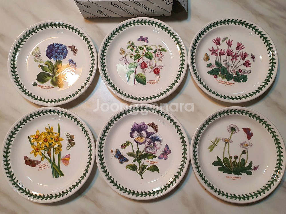 공식수입)영국포트메리온 소접시18.5cm 6개값(새상품--0