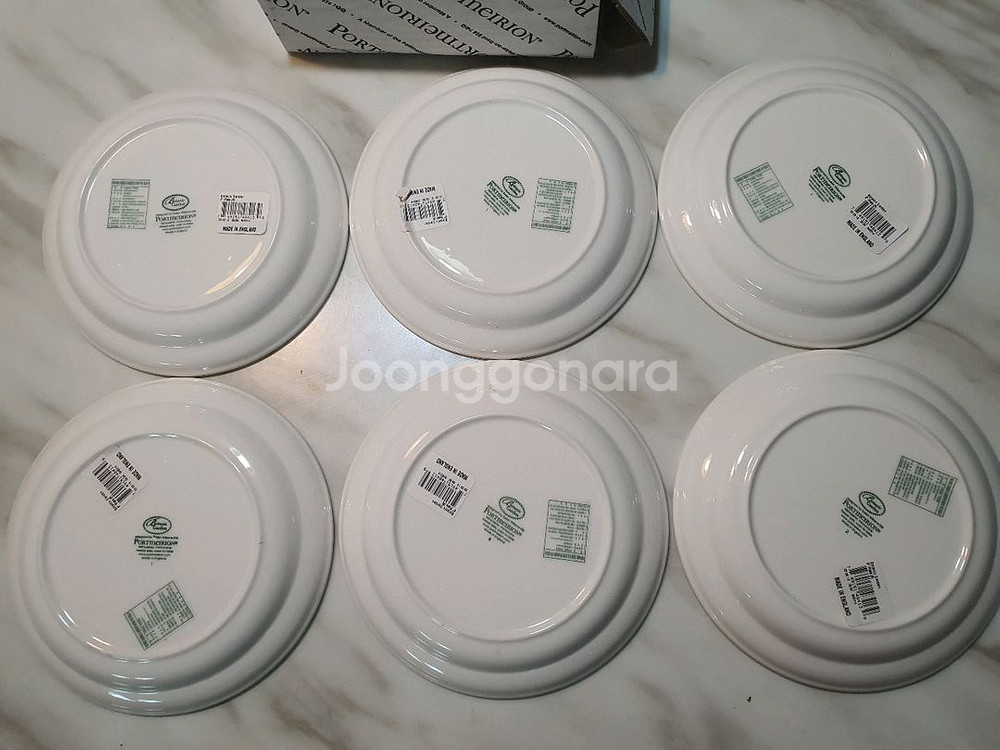 공식수입)영국포트메리온 소접시18.5cm 6개값(새상품--2