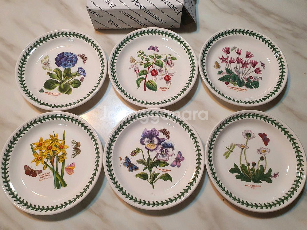 공식수입)영국포트메리온 소접시18.5cm 6개값(새상품--1