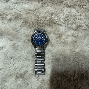 스와치 아이러니 네이비 다이얼 빈티지 시계 판매합니다