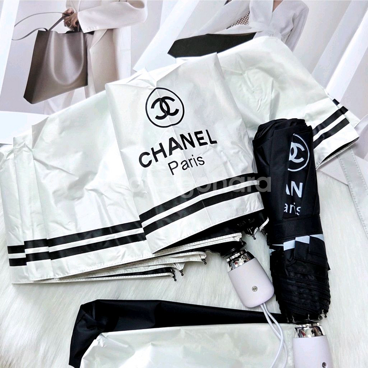 샤넬 우산/양산 겸용 <<화이트>>선물용도 새상품 무배--0