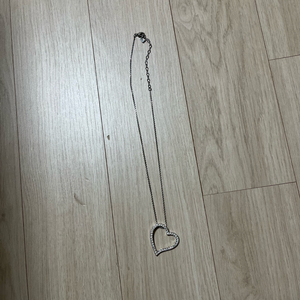 [정품] 스와로브스키 하트 크리스털 목걸이 (박스·보증