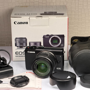 캐논 EOS M100 미러리스 카메라