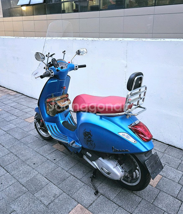 베스파 스프린트 125 ABS 무광 블루 판매합니다--8