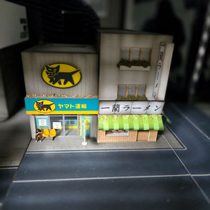 1/64 미니크릭, JMG디오라마,스타벅스