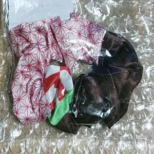 귀멸의칼날 카마도 네즈코 하오리 슈슈 곱창 머리끈