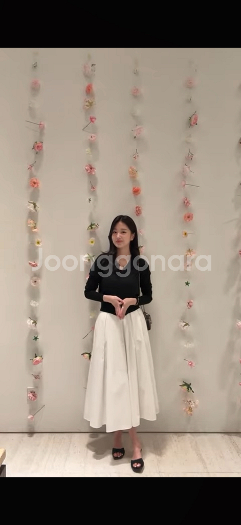 sie 시에 아네트 코튼 플리츠스커트--0