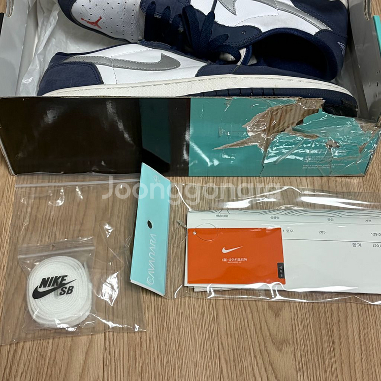 [285]조던1 로우 SB 코스턴 미드나잇 네이비--6