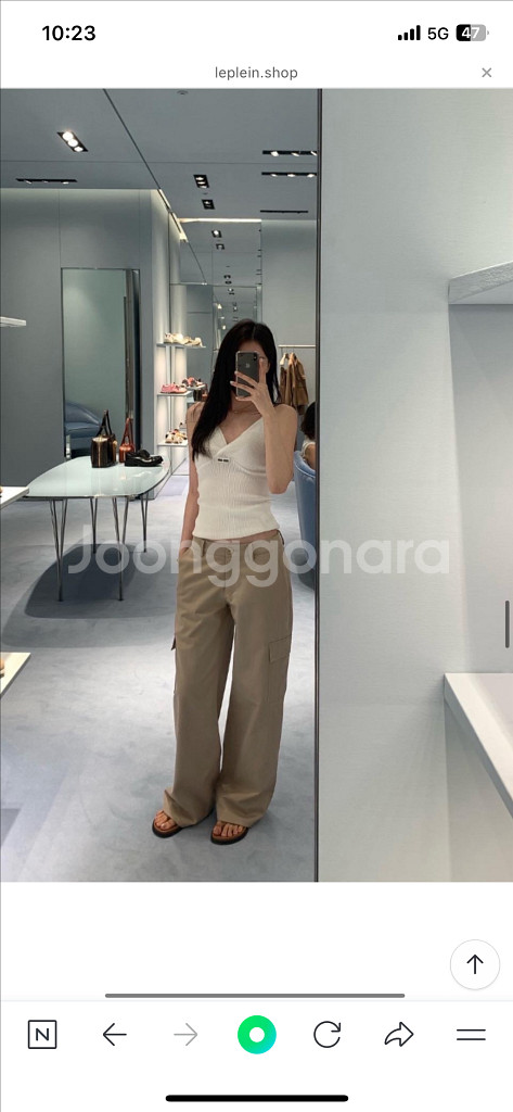 르플레인 무드카고팬츠 Long/S--0