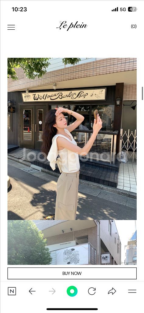 르플레인 무드카고팬츠 Long/S--2