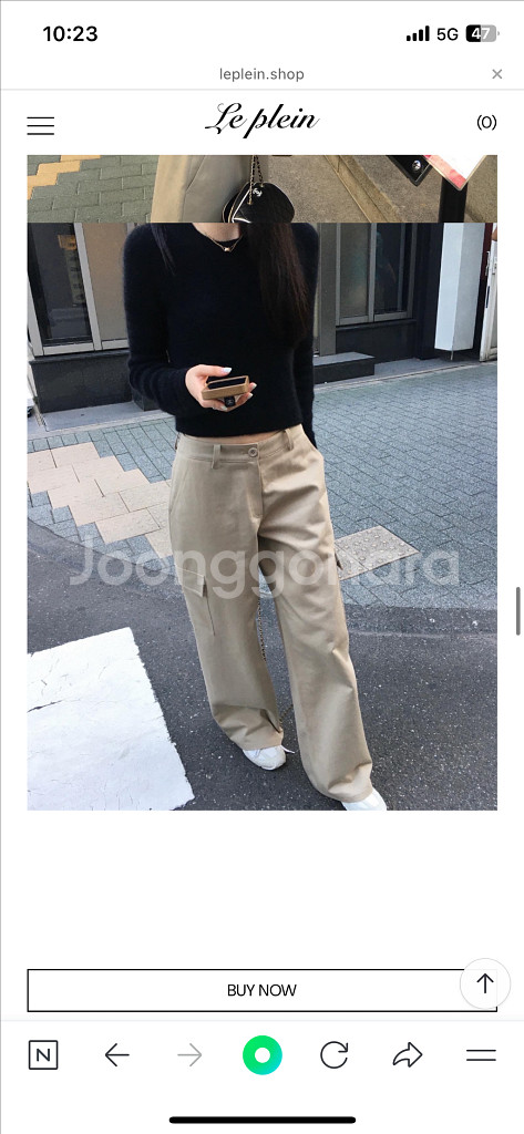 르플레인 무드카고팬츠 Long/S--1