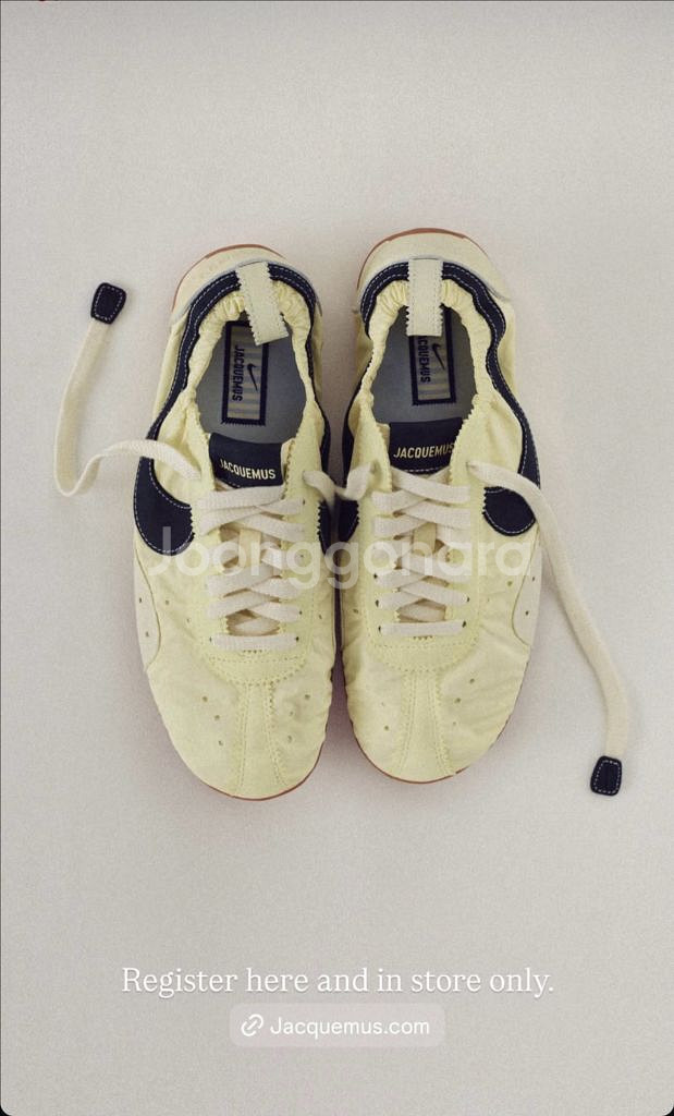 [44.5] 자크뮈스 X 나이키 문슈즈 페일옐로우 팝니--1