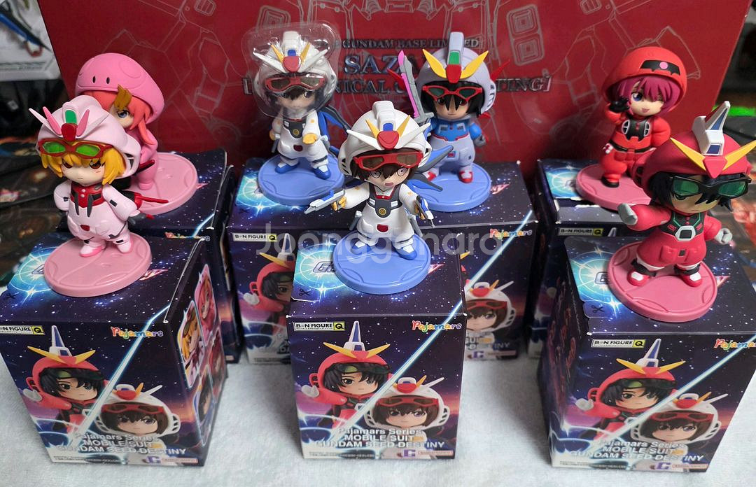 건담 시드 데스티니 파자마즈 풀세트 + 히든!--1