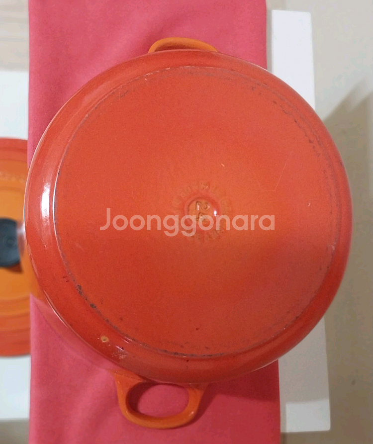 (중고)르크루제 냄비 팝니다.(24cm)--6