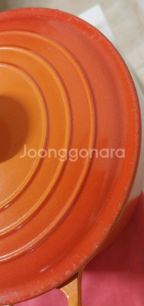 (중고)르크루제 냄비 팝니다.(24cm)--4