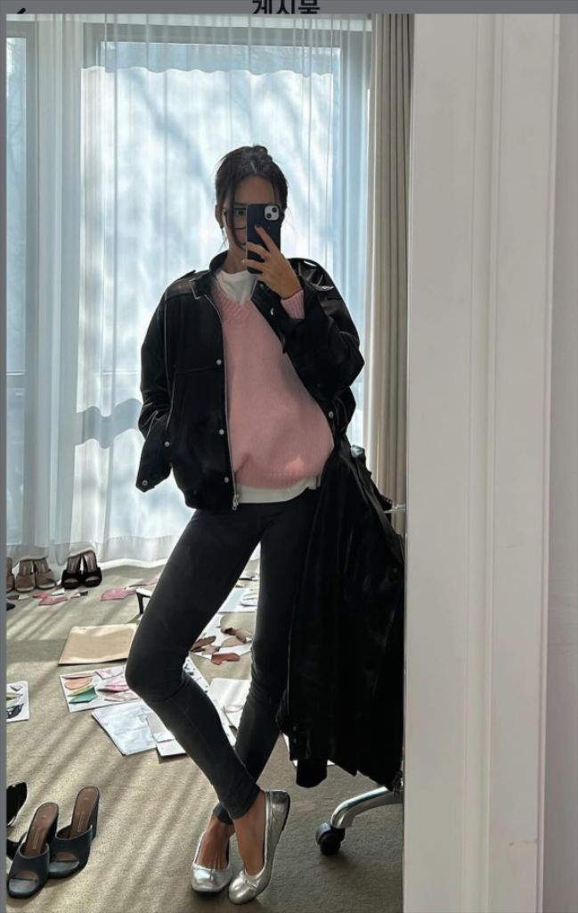 식스앤어하프 레더자켓 S 이미지