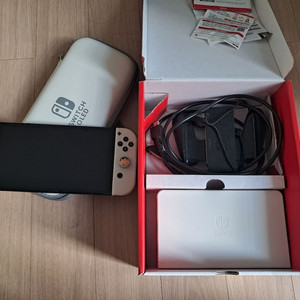 닌텐도 스위치 oled + 내장게임(동숲,포켓몬,잇텤투