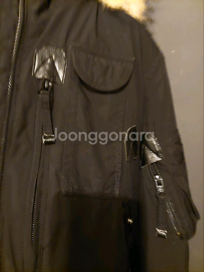 파라점퍼스 고비 패딩 자켓 블랙 XS 사이즈--3