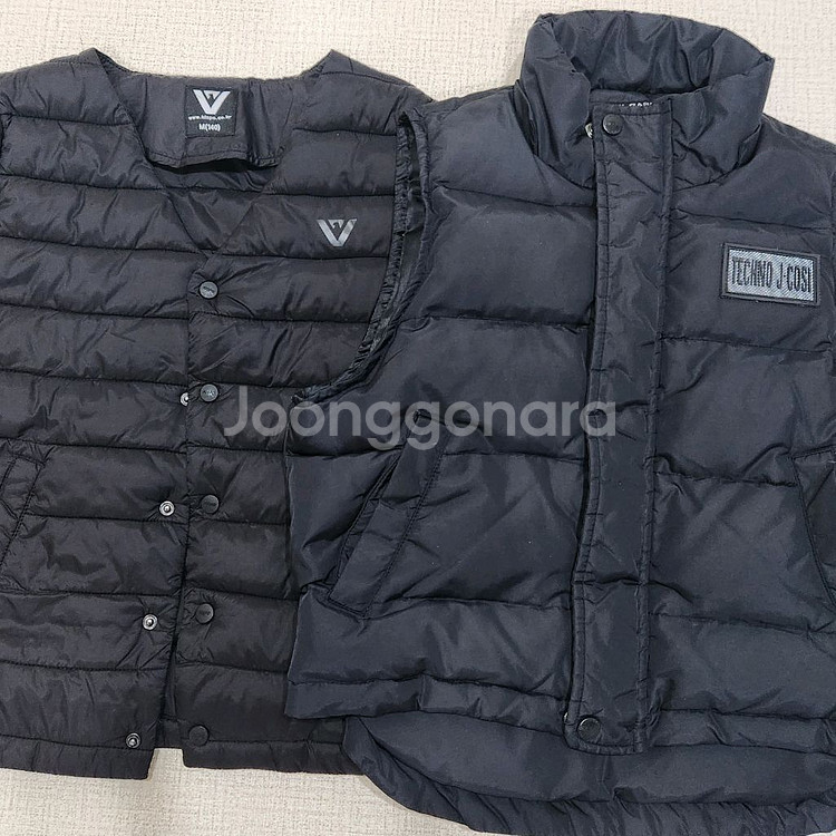 130-140사이즈 경량 패딩 조끼--1
