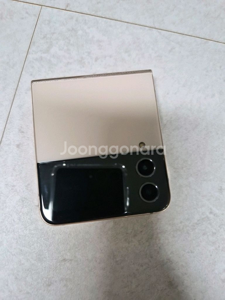 갤럭시 Z 플립4 핑크 휴대폰256--4