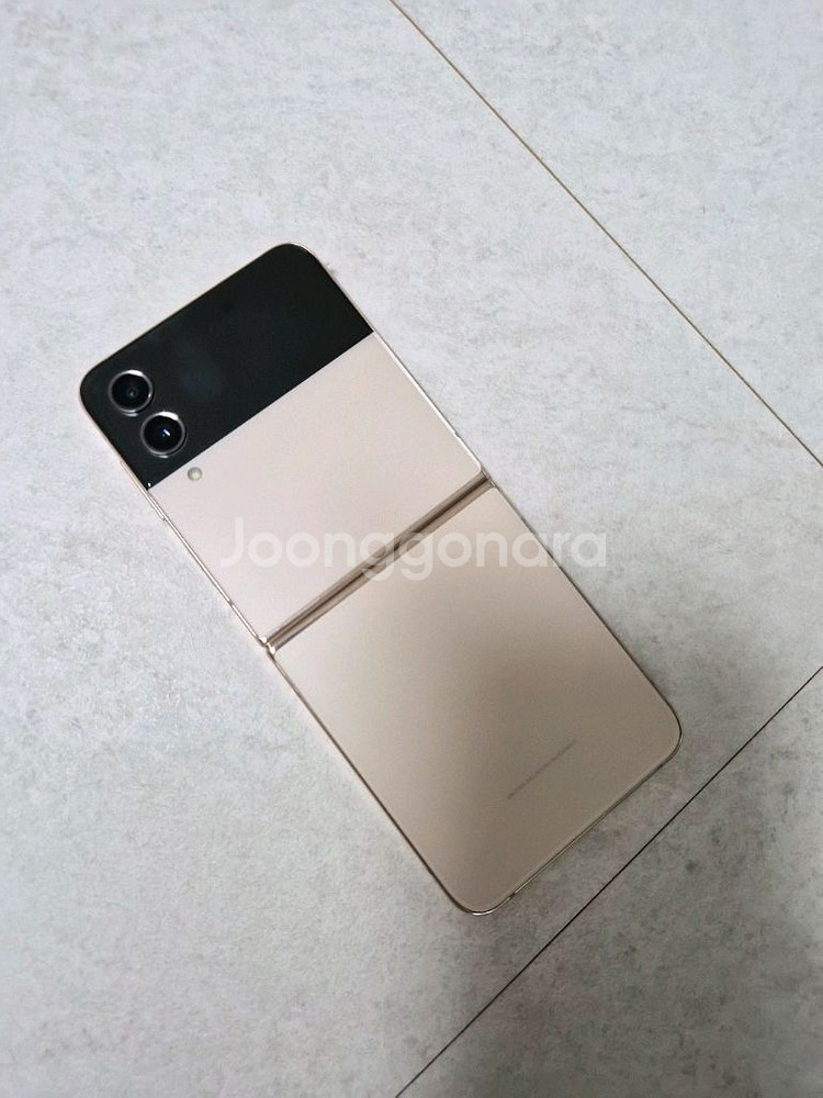 갤럭시 Z 플립4 핑크 휴대폰256--1