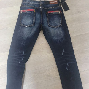 정품 디스퀘어드 14fw 프레컬렉션 루키진 더블레드포켓