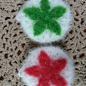 별모양 핸드메이드 수세미 열장 택비포함