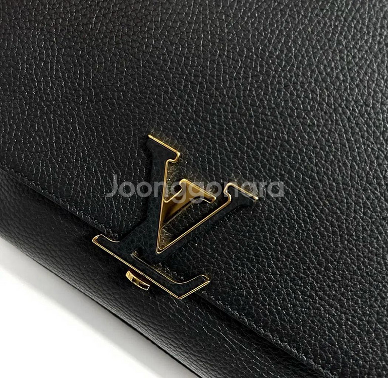 [한정] 루이비통 볼타 토뤼옹 카퓌신 금장탑핸들크로스백--2