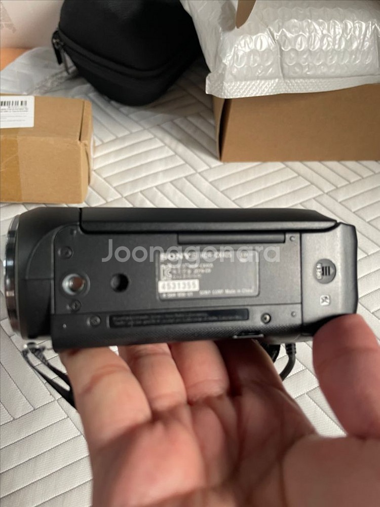 소니 cx405 캠코더--1