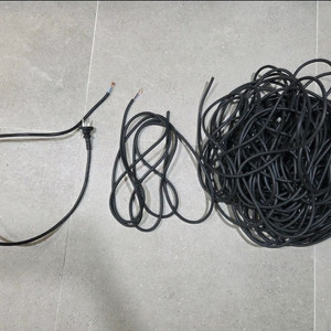전선 케이블 20.75SQ 약 14m + 전기코드
