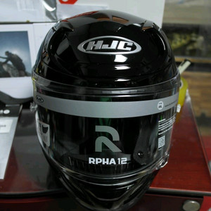 [신품] 홍진 알파12 유광 2XL -검정-