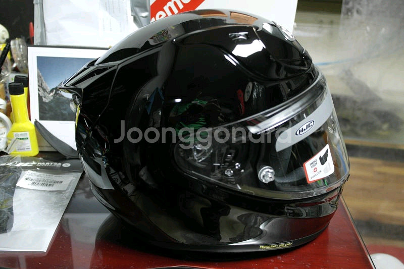 [신품] 홍진 알파12 유광 2XL -검정---3