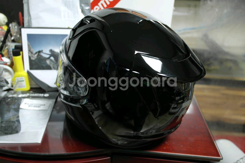 [신품] 홍진 알파12 유광 2XL -검정---4