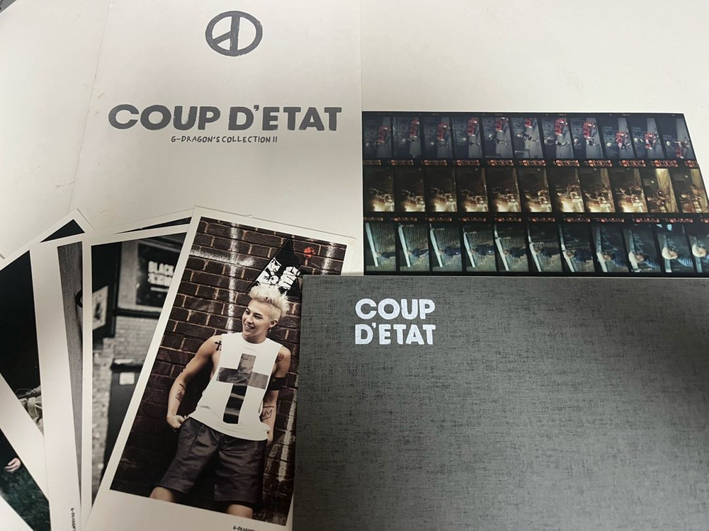 빅뱅 지드래곤 지디 쿠데타 컬렉션 디비디 포토북--1