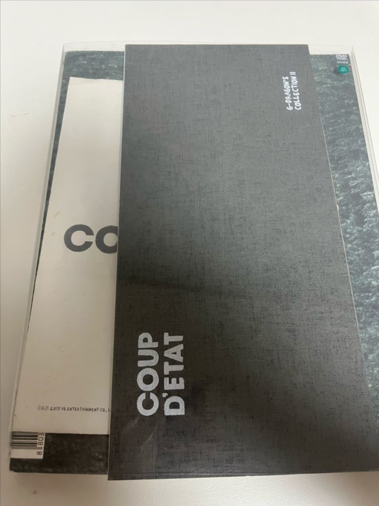 빅뱅 지드래곤 지디 쿠데타 컬렉션 디비디 포토북--2