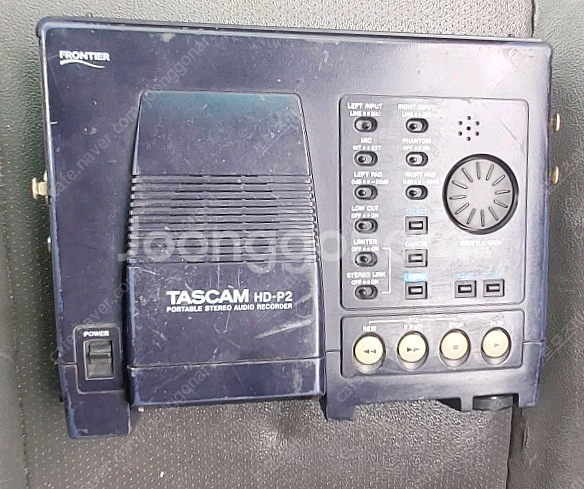 tascam hd-p2 녹음기 팝니다.--0