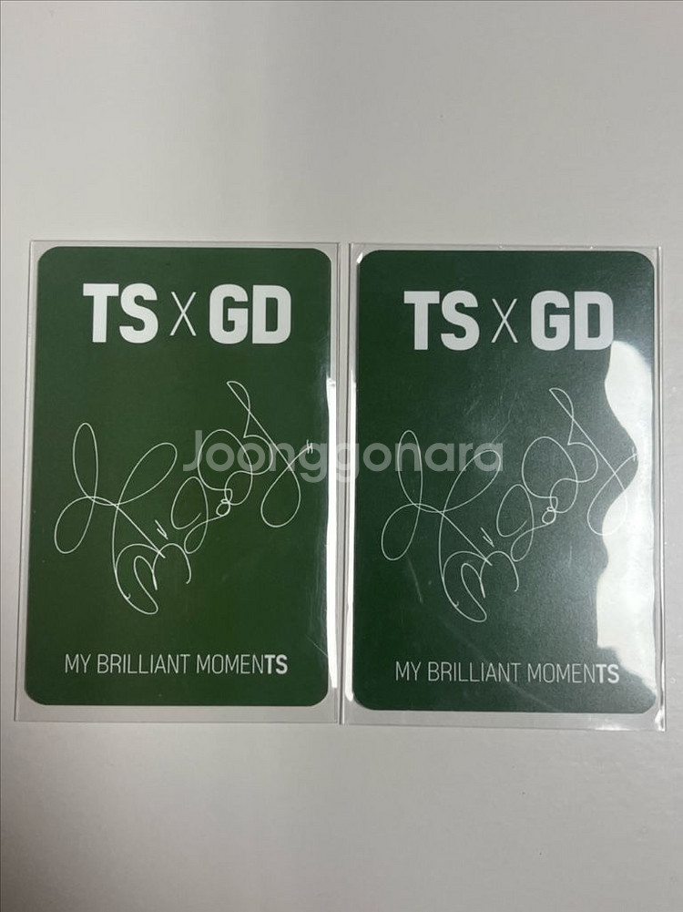 빅뱅 지드래곤 지디 티에스 ts 샴푸 콜라보 포토카드--1