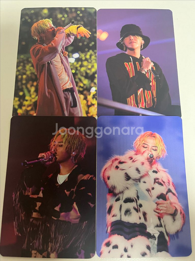 빅뱅 지드래곤 지디 10주년 제로투텐 포토카드--0