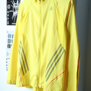 W(M) 아디다스 집업져지 트랙탑 노랑 올드스쿨