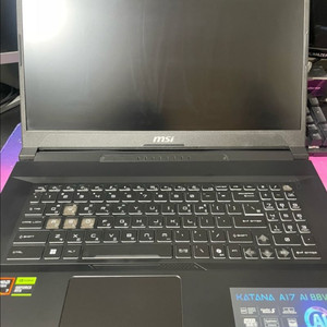 게이밍노트북 Sword GF76 A AI B8VF-R7