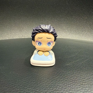 귀멸의칼날 무한성 오네무탄 하쿠지 아카자 가챠 피규어