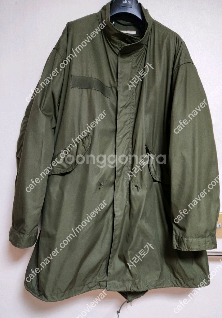 M65 피쉬테일 파카 라지 데드스탁--0