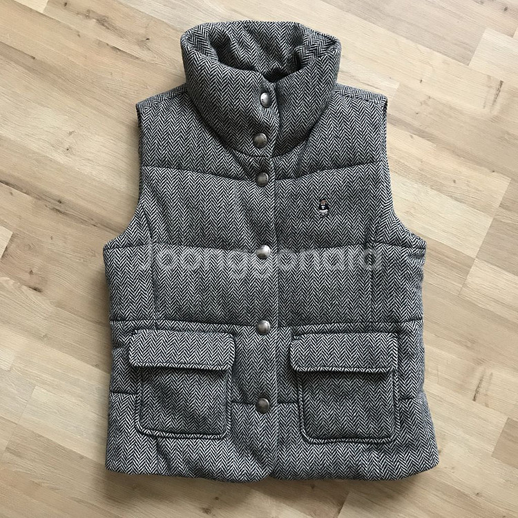 티니위니 패딩 조끼--0