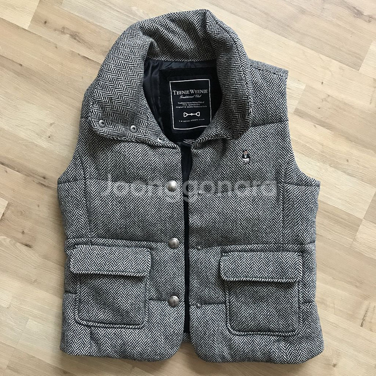 티니위니 패딩 조끼--1