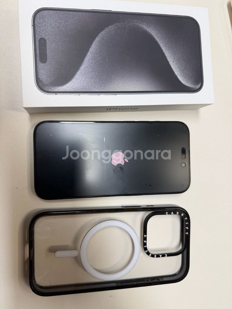 아이폰 15 Pro 블랙티타늄 256GB--6