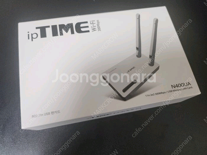 ipTIME Wi-Fi 300Mbps USB 랜카드--0
