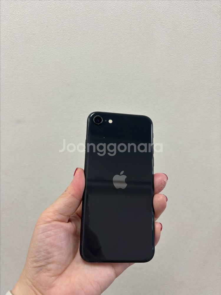 (부산중고폰) 아이폰se2 블랙 64기가 판매해요--1