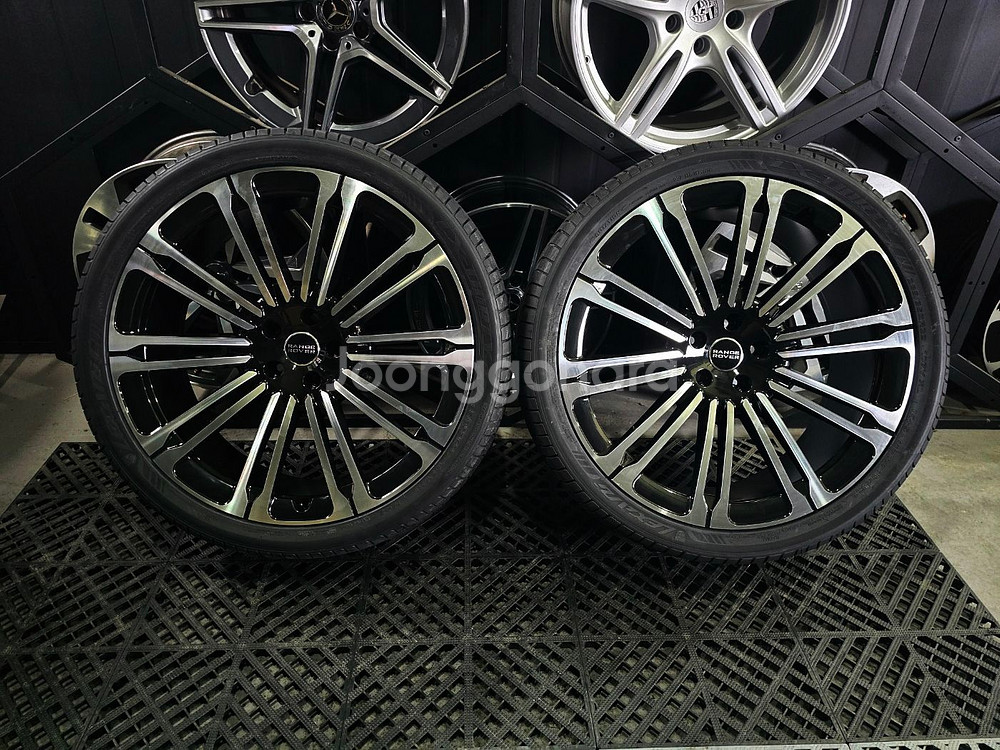 레인지로버 보그 신형 스타일 22인치 신품휠타이어--0