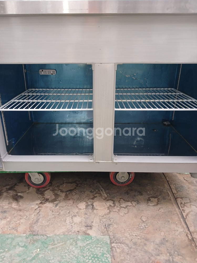 1500 토핑냉장고(옆테이블,내부스텐)--1